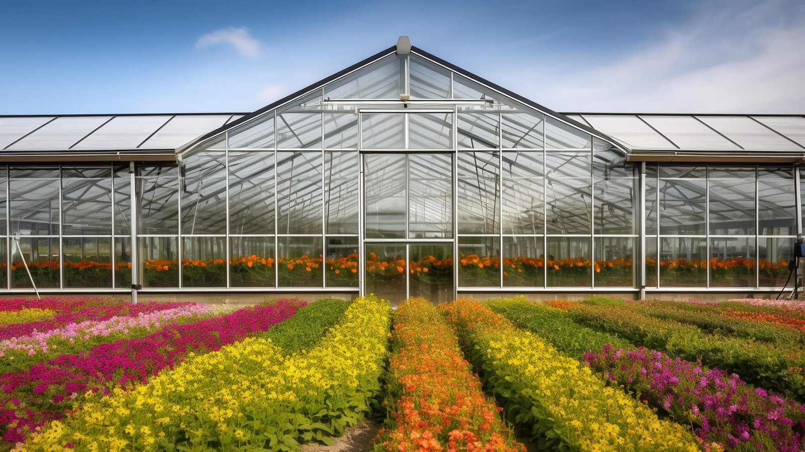 摄图网_600154701_花朵温室的外部(非企业商用)