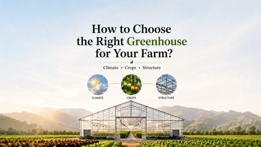 How to Select a Greenhouse for Your Farm?