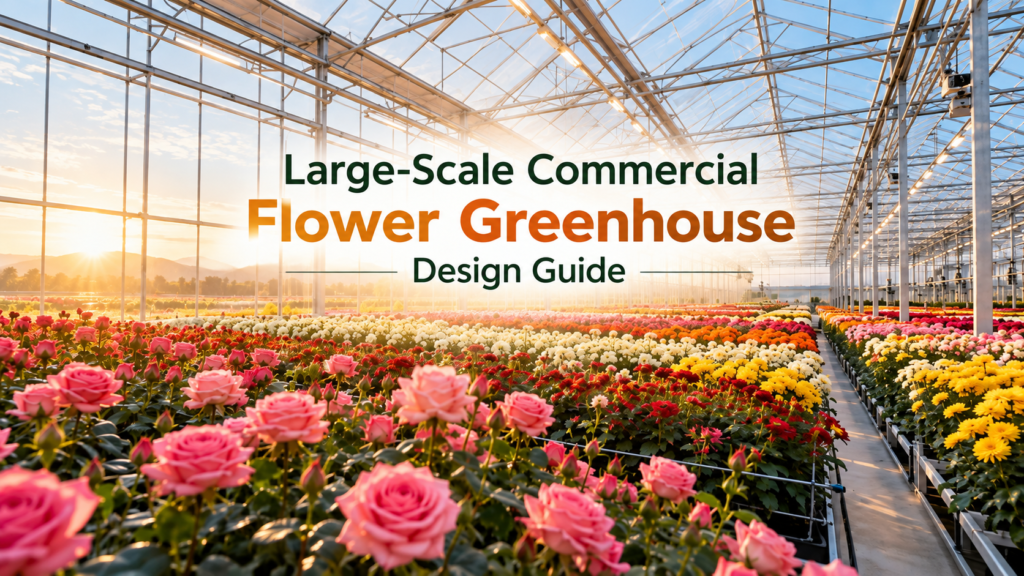 Large Scale Commercial Greenhouse